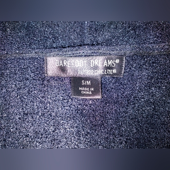 Barefoot Dreams Cozy Ombre Waterfall Cardigan Chic Lite Calypso S/M - Picture 2 of 6